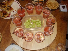 Den polévky gazpacho - Clermont Ferrand