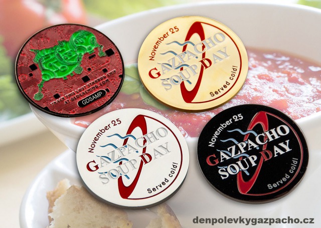 Geocoin ke Dni polévky gazpacho