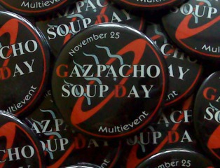 Placky k polévce gazpacho